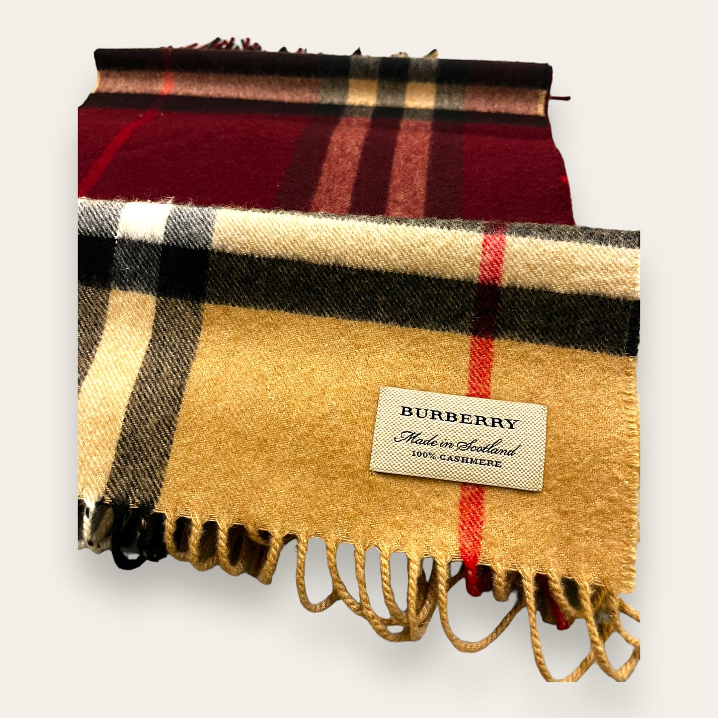 Cashmere Burberry Scarf