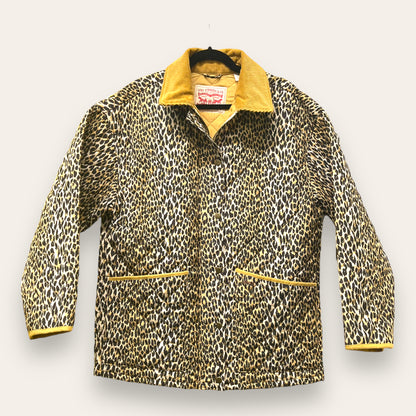 Leopard Padded Coat by Levis