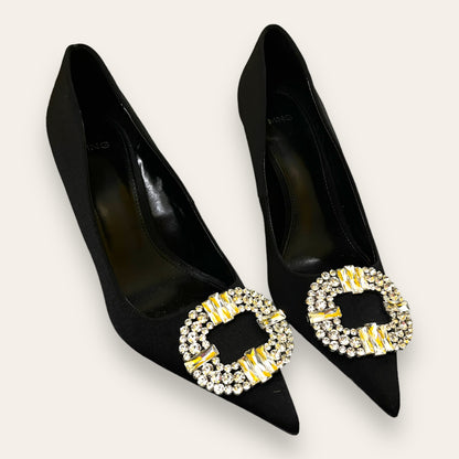 MNG Black Stilettos